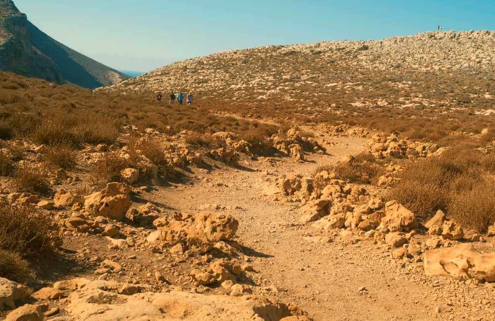 Hiking to Balos