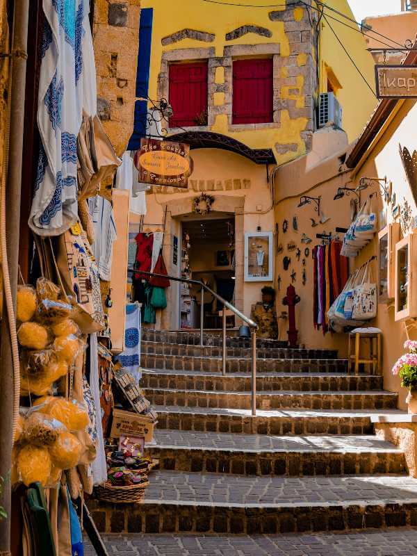 souvenir road, Chania