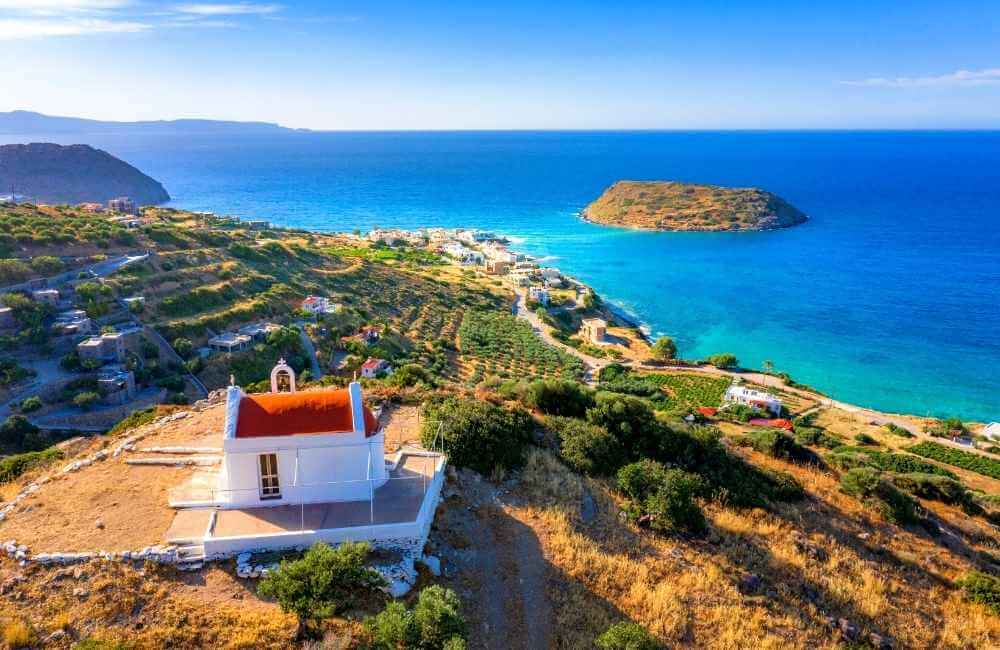 Mochlos beach and village, Crete