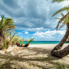 Where to stay in Crete for Beaches - vai beach