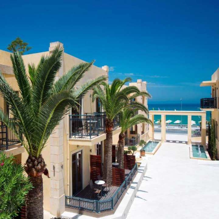 beach resorts in crete