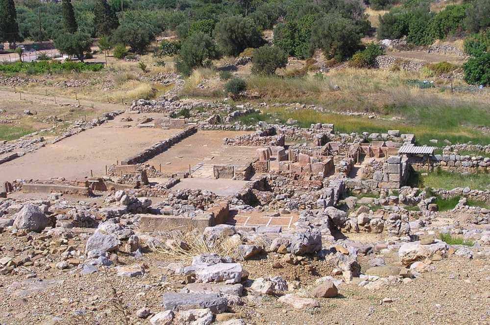 Zakros Palace - Minoan Ruins near Sitia Crete