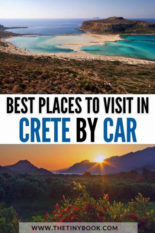 places to visit in Crete by car