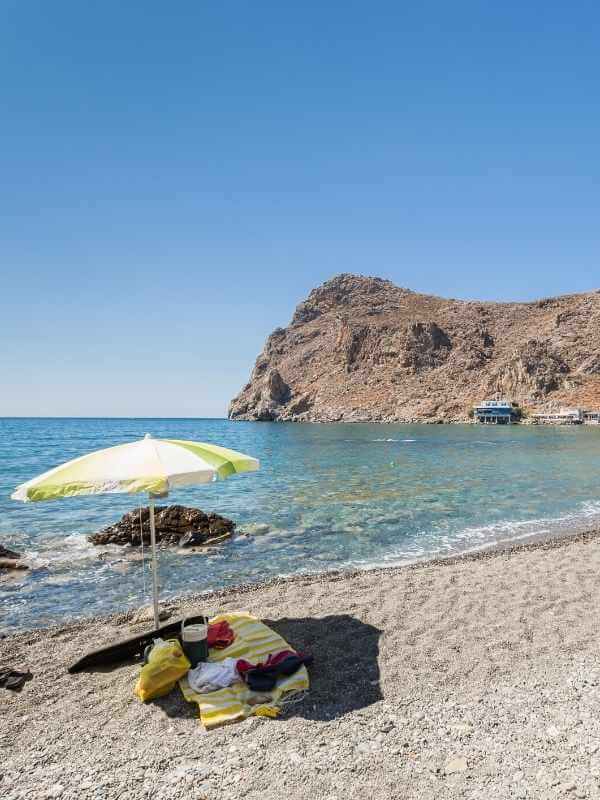 nudist beaches in Crete