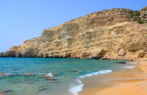 Red Beach Matala Crete