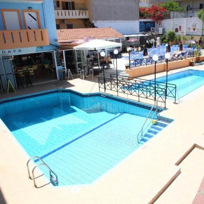 party hotels in Malia