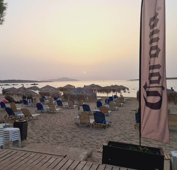 best beach bars in Crete