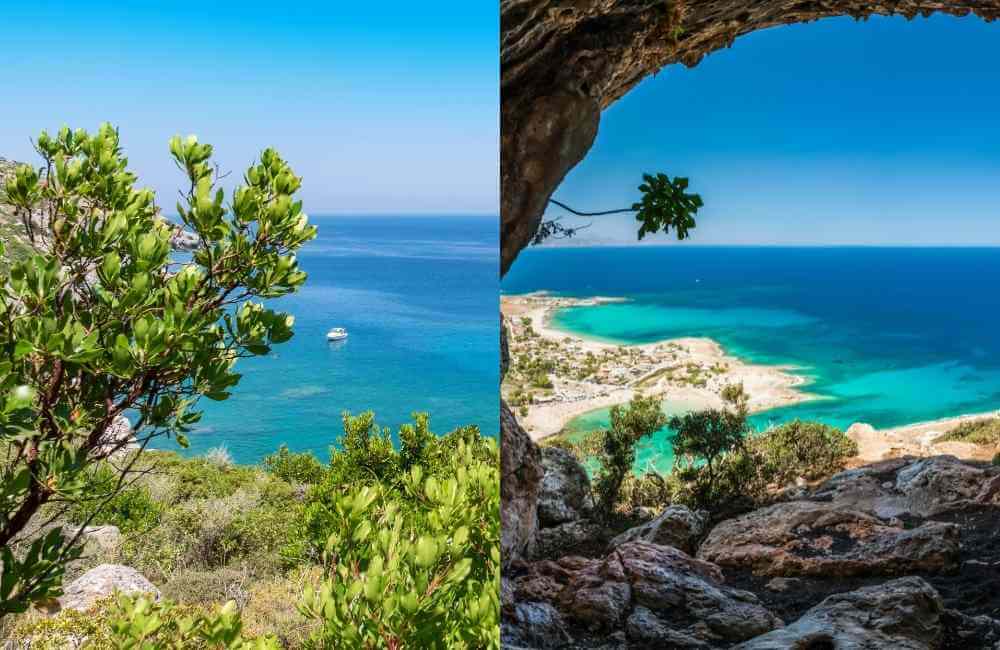 Crete or Rhodes Greece