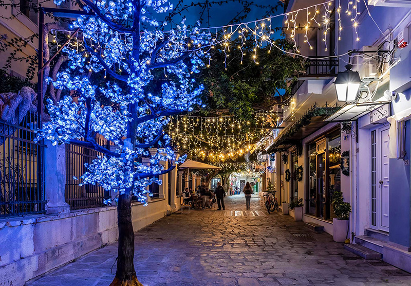 christmas in crete