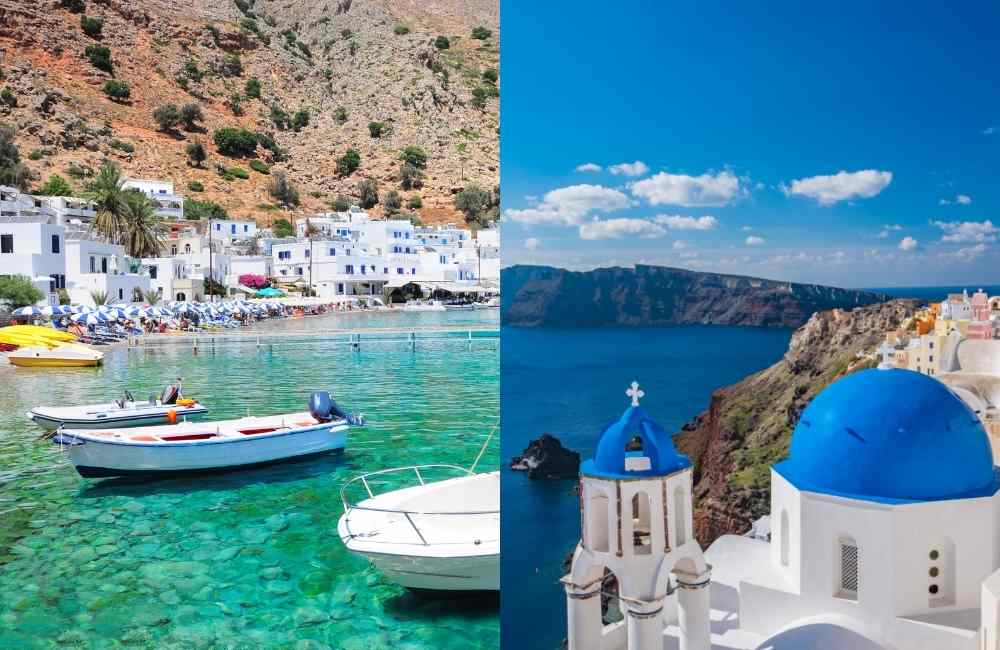 Choose Between Crete Or Santorini - Santorini Vs Crete