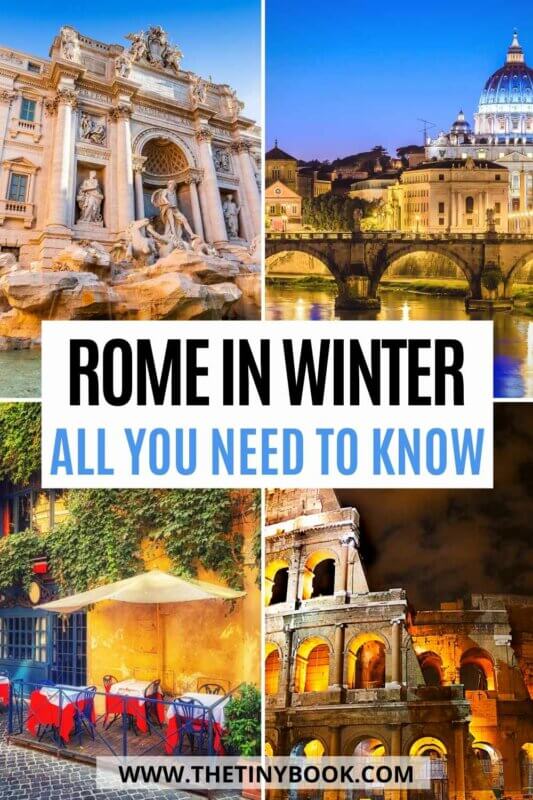 Things to do in Rome in Winter