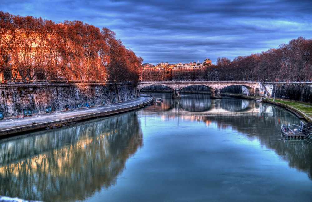 rome in winter