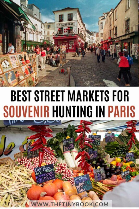 Best street markets in Paris