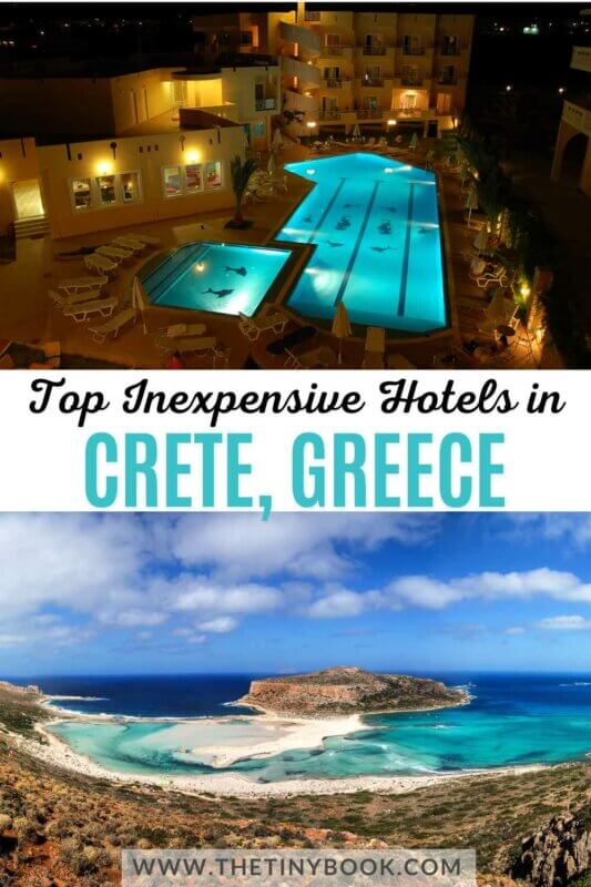 Best cheap hotels in Crete, Greece