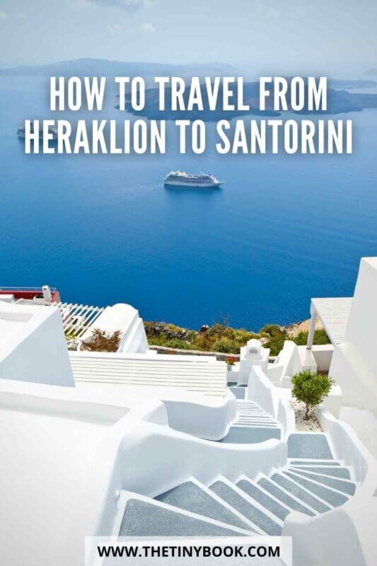 How to get from Heraklion to Santorini - Santorini sunset