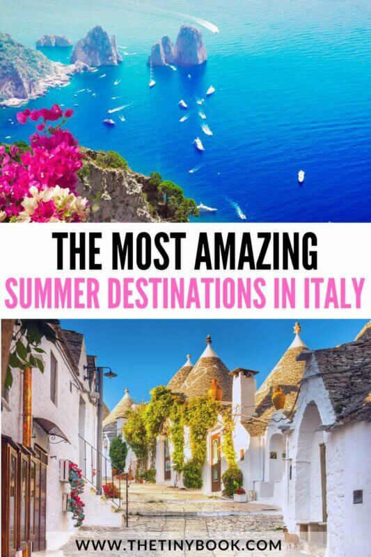 Summer Destinations in Italy