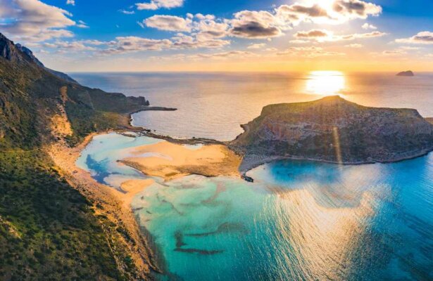 Balos Beach, one of the places to visit in this 10 days in Crete visit.