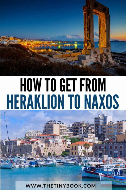 how to get from Heraklion to Naxos