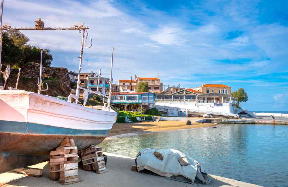 Panormos Crete - port
