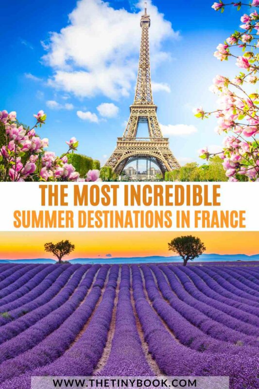 summer destinations in France