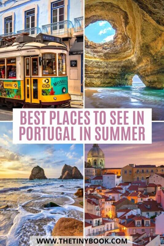 Summer destinations in Portugal