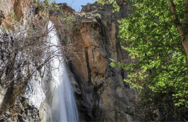 waterfalls in crete