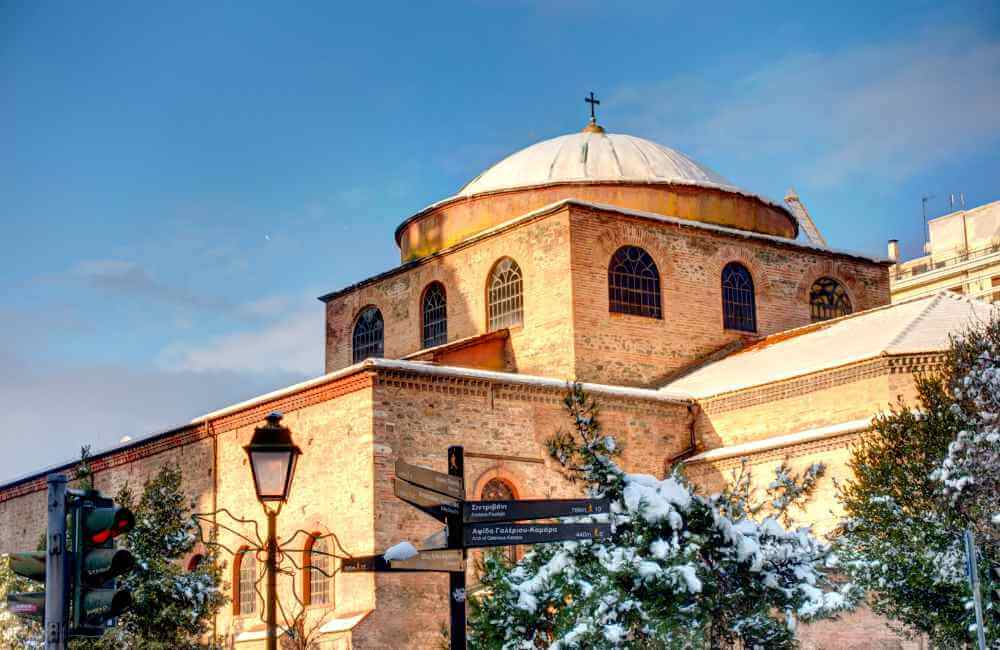 Thessaloniki in winter