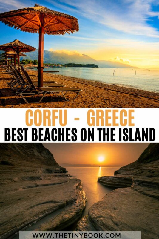 beaches in corfu