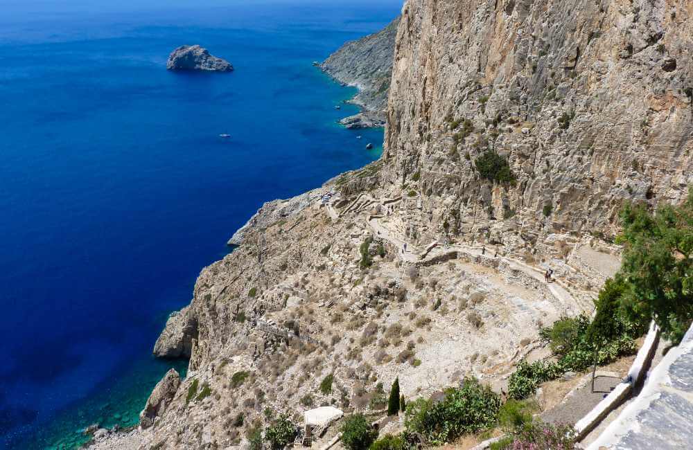 greek islands for hiking