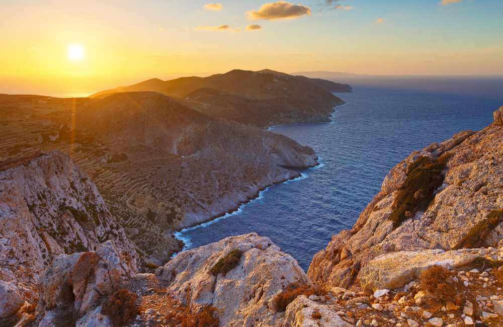 greek islands for hiking