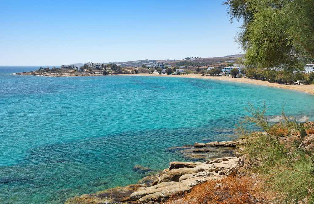 Best beaches in Paros: Logaras Beach