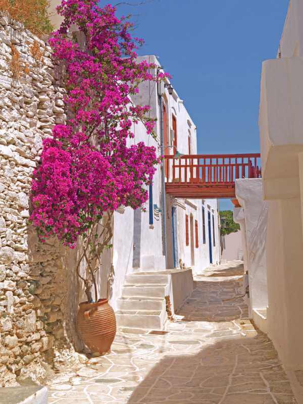 Greek islands in April