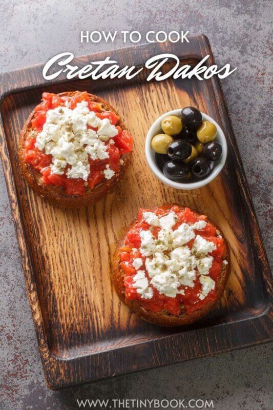 How to Make Original Cretan Dakos 1 Cretan dakos CRETAN DAKOS