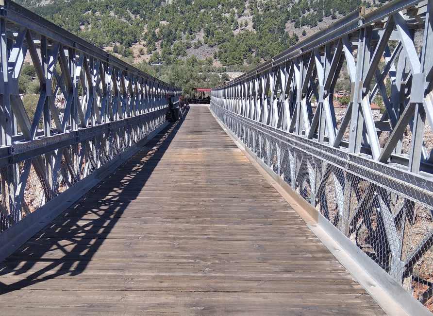 Bridge Aradena Gorge, Crete.