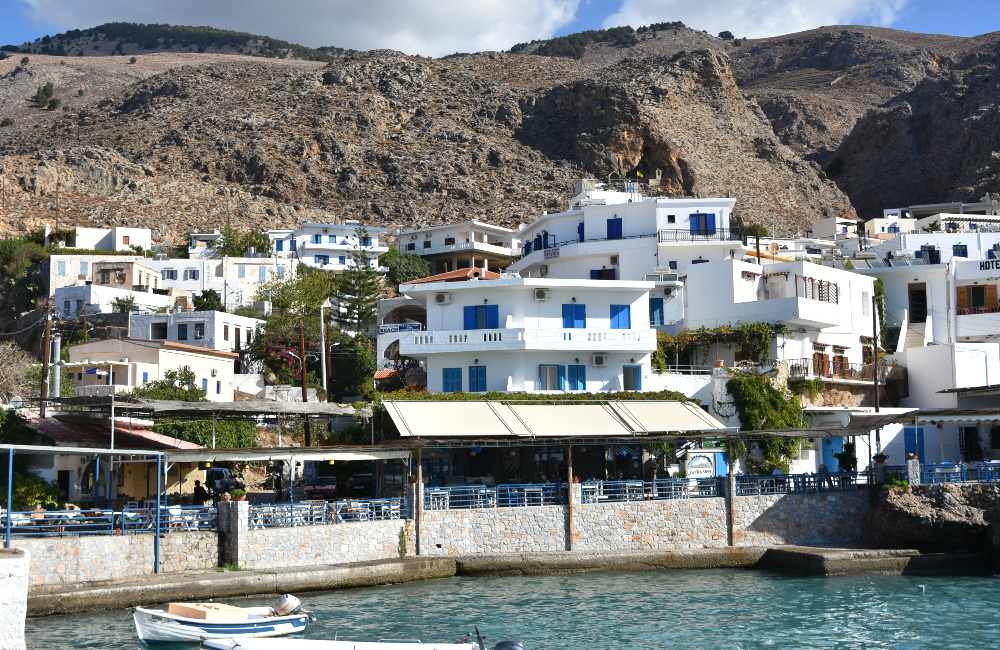 Chora Sfakion town, Crete