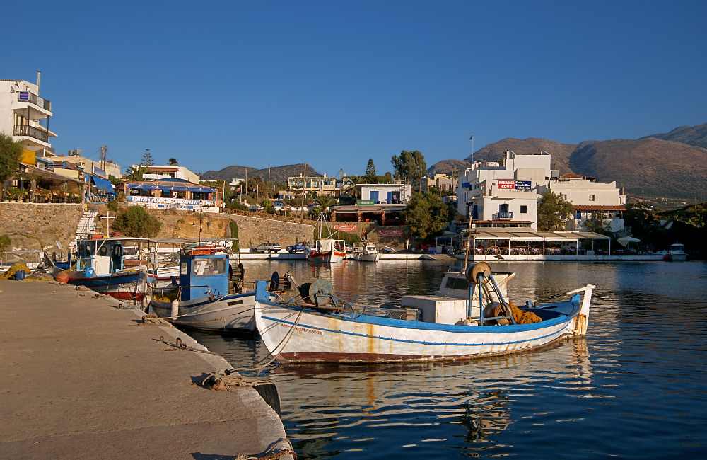 Sisi Village, Crete, beach area