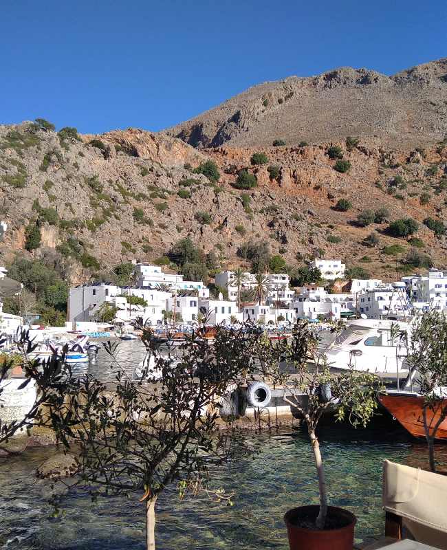 Loutro village, South Crete.