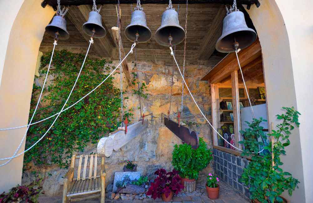 Monastery in Mochos Village, Crete