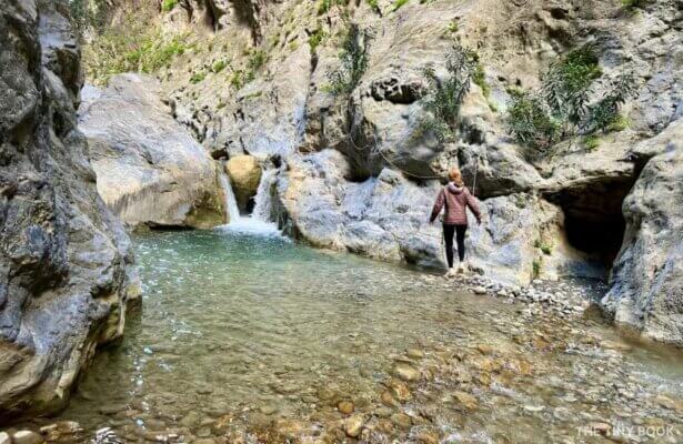 Sarakina gorge hike in Lasithi, Crete