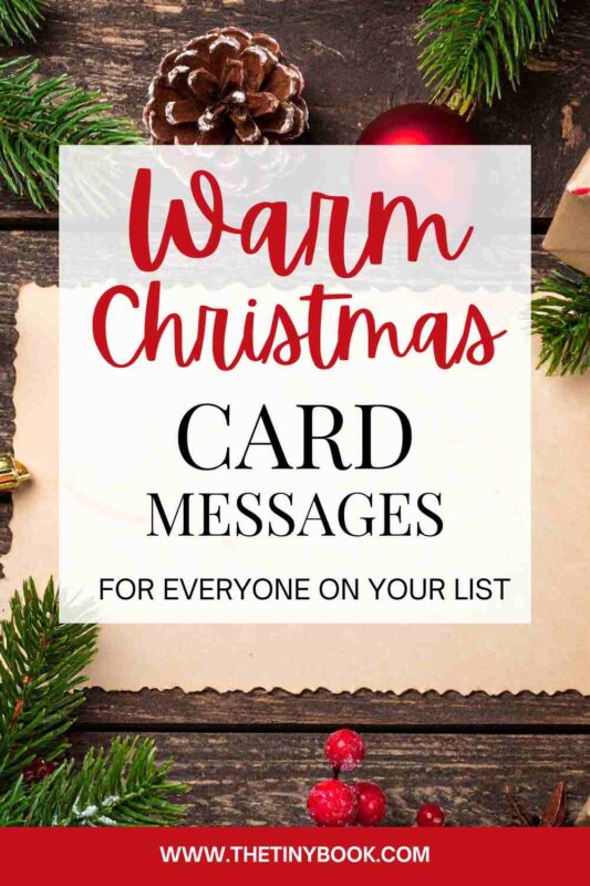 Christmas Card Messages