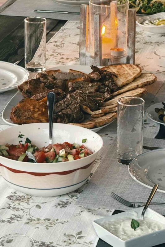 christmas table