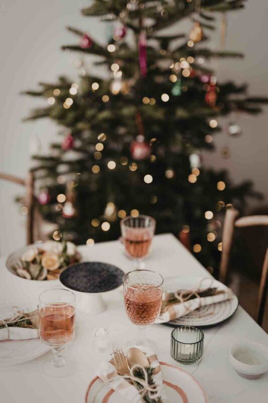 christmas table