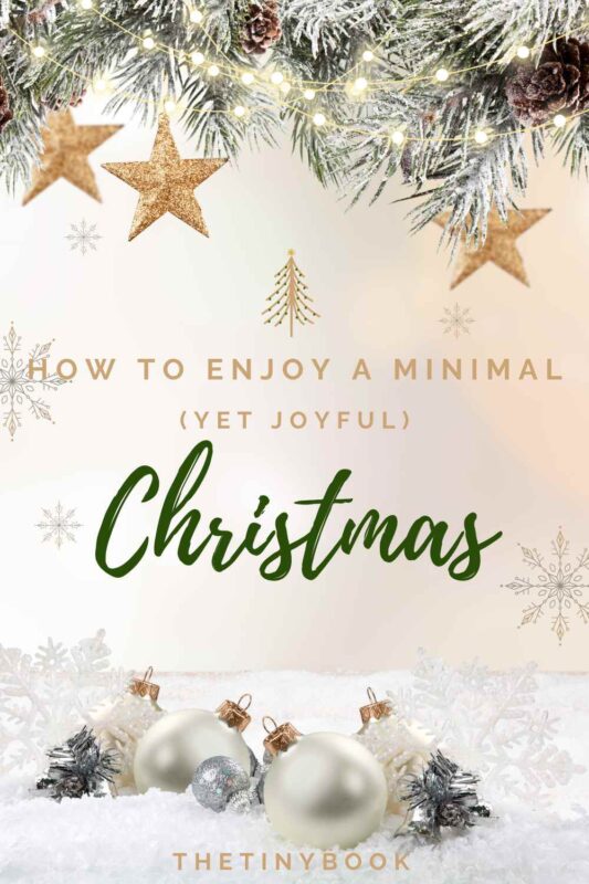 A Minimal Christmas: Beauty Without the Overwhelm 1 MINIMAL CHRISTMAS MINIMAL CHRISTMAS