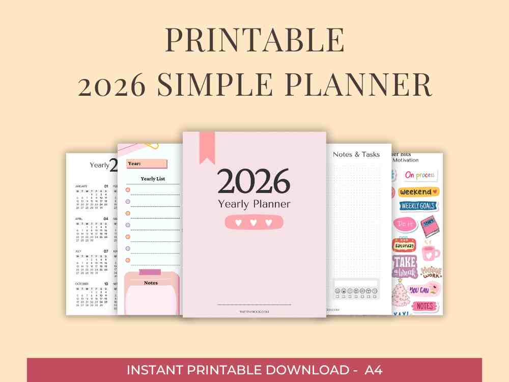 Start the New Year Right: Your Practical, Downloadable Planner for Intentions & Resolutions 7 downloadable planner downloadable planner