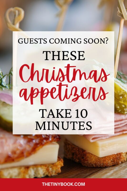 7 Christmas Appetizers You Can Make in 10 Minutes 1 christmas appetizers christmas appetizers