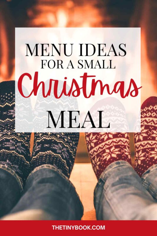 A Christmas Meal for Two (or Three): How to Make it Special 1 a christmas meal for two a christmas meal for two
