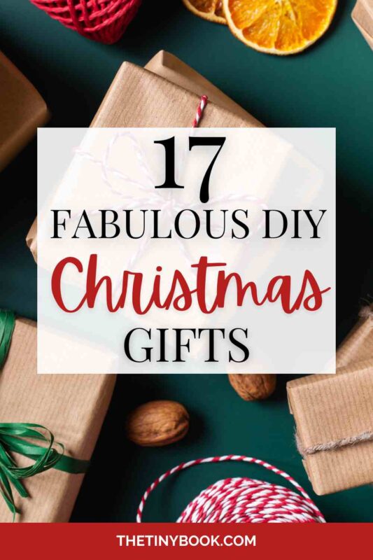 17 Last-Minute DIY Christmas Gifts Anyone Can Make (No Craft Skills Needed) 20 diy christmas gifts diy christmas gifts