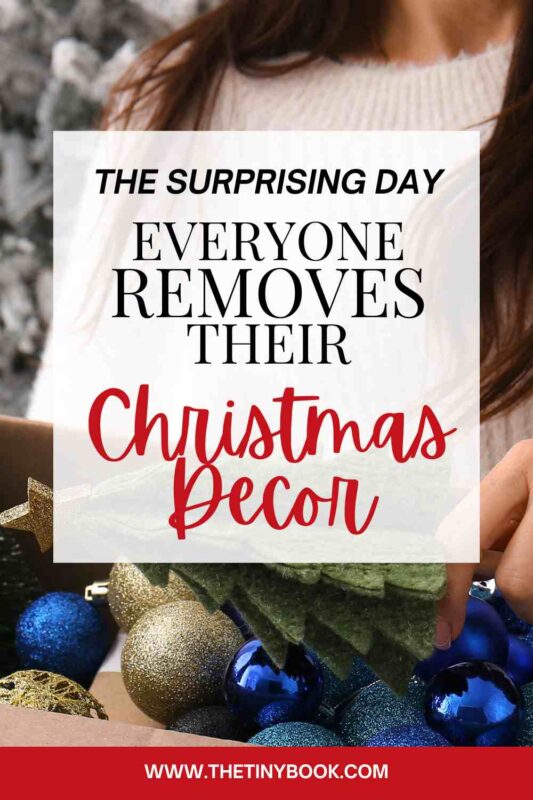 The Exact Day Most People Take Down Their Christmas Decorations (You’ll Be Surprised) 1 take down christmas decorations take down christmas decorations