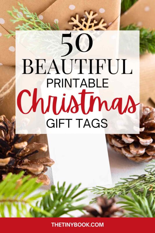 50 Printable Christmas Gift Tags You'll Love (Free Download!) 6 christmas gift tags christmas gift tags