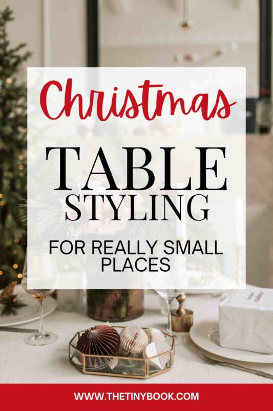 holiday table styling tips